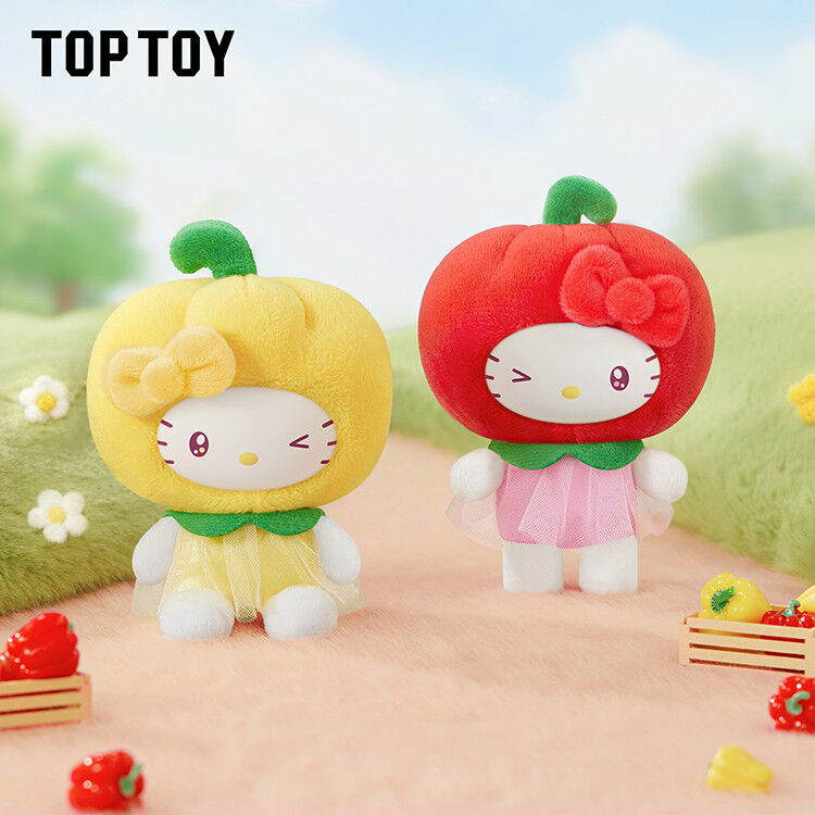 Product Μπρελόκ Sanrio Characters Fruit & Vegetable Series Mini Vinyl Pendant Blind Box (1pc) 1τμχ Τυχαία Επιλογή image