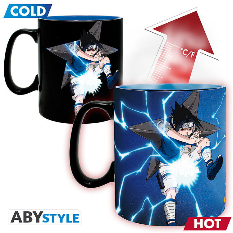 Product Θερμοαντριδραστική Κούπα Naruto Mug Heat Change Naruto & Sasuke image