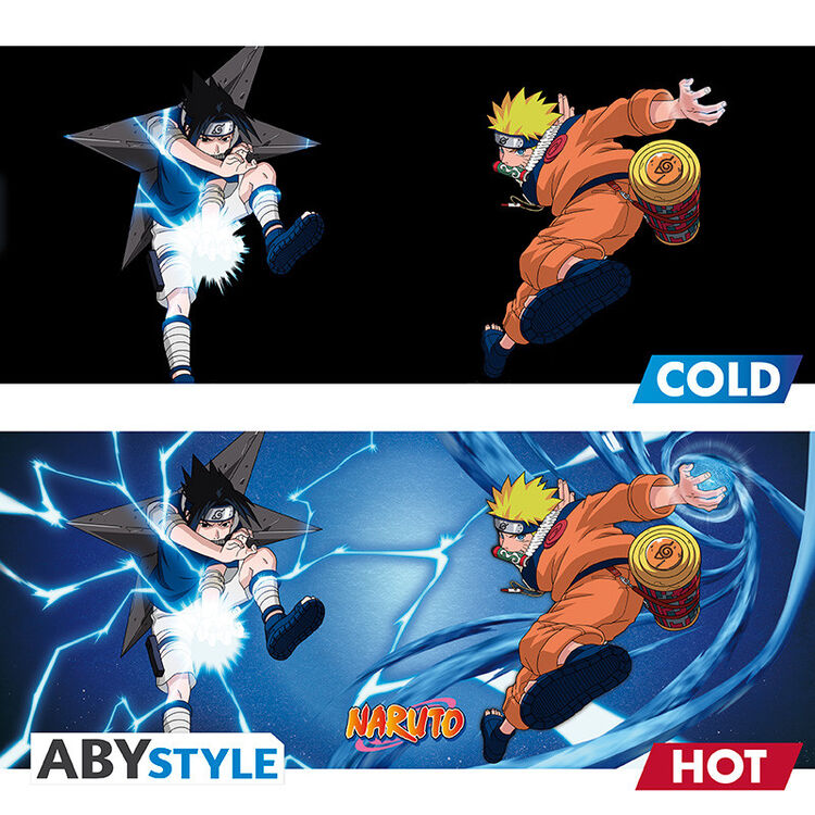 Product Θερμοαντριδραστική Κούπα Naruto Mug Heat Change Naruto & Sasuke image