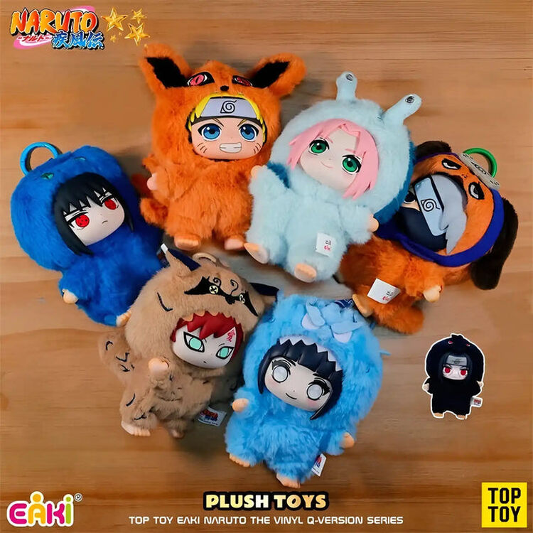 Product Top Toys Naruto Random Plush Keychain Blind Box image