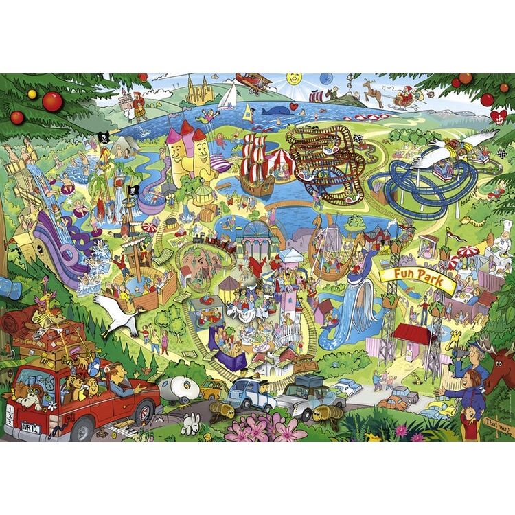 Product Παζλ 29837 Tr Fun Park Ip Lyon 1000 Κομμάτια image