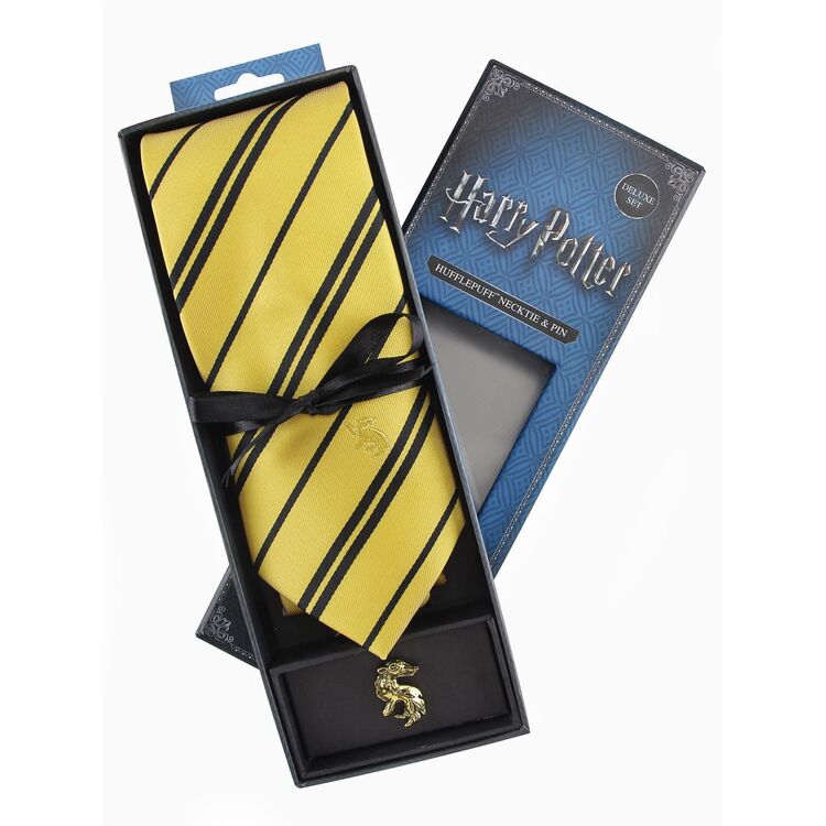 Product Harry Potter Necktie Hufflepuff Deluxe Box Set image