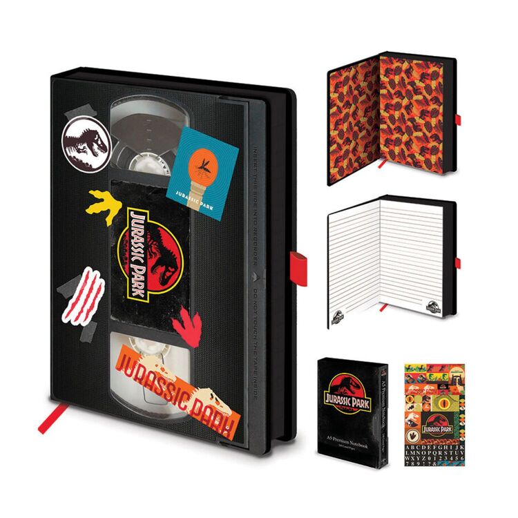 Product Σημειωματάριο Jurassic Park VHS A5 Premium image