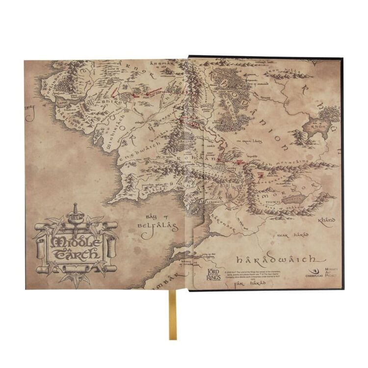 Product Lord of The Rings Hardcover Notebook image