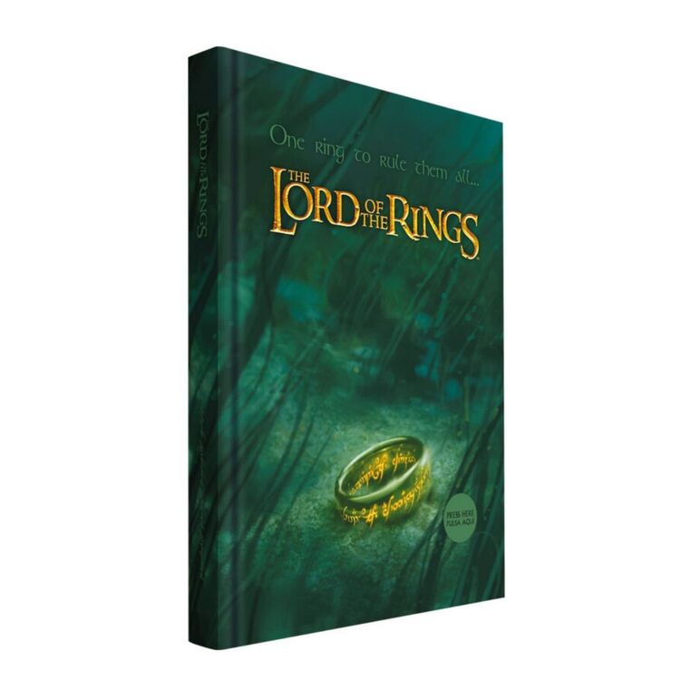 Product Lord of the Rings One Ring to Rule Them All Light Up Notebook image