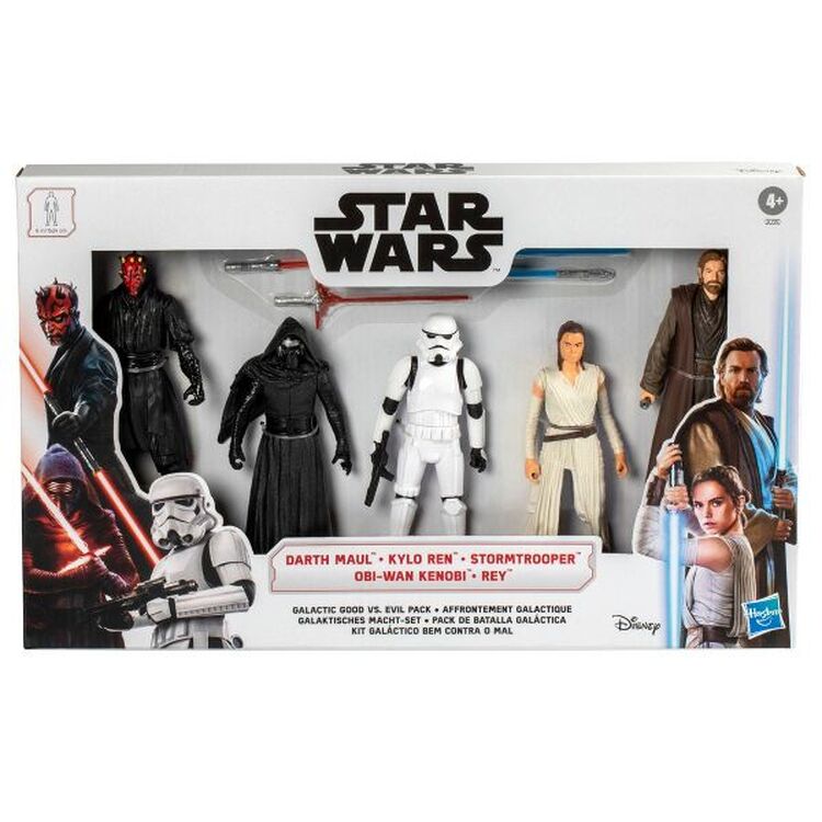 Product Φιγούρες Δράσης Hasbro Disney: Star Wars - Galactic Good vs. Evil Pack Figures (G0310) image
