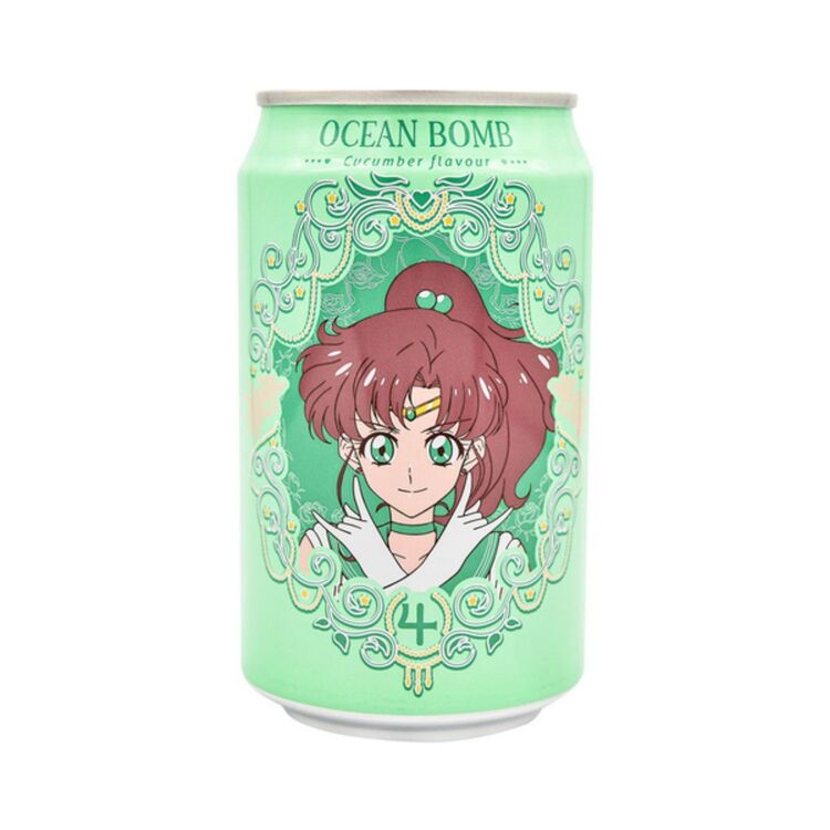 Product Sailor Moon Sailor Jupiter Ocean Bomb Sparkling Drink Cucumber Flavor image