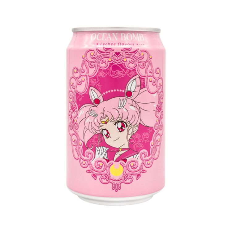 Product Sailor Moon Sailor Chibi Moon Ocean Bomb Sparkling Drink Lychee Flavor image