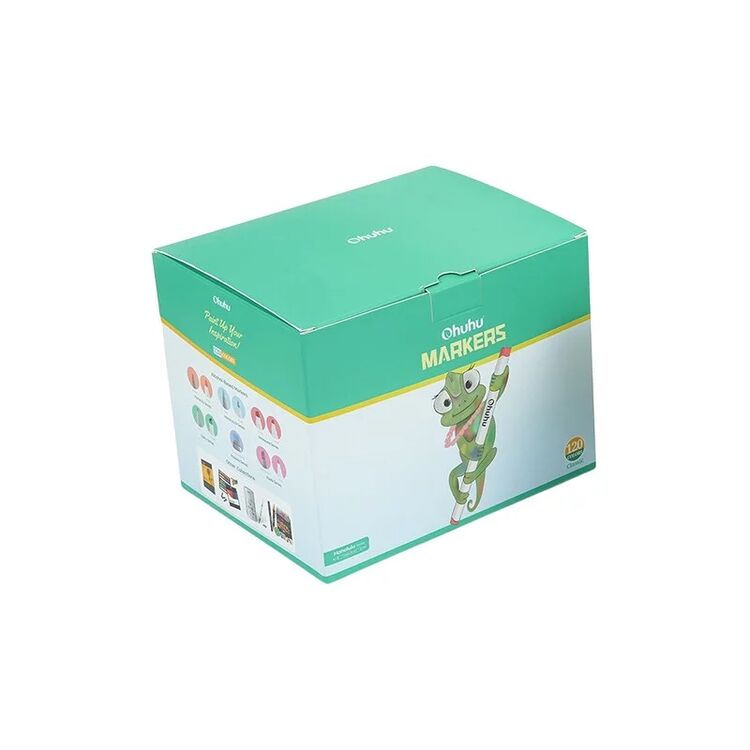 Product Μαρκαδόροι Ohuhu Honolulu Art Markers Set, Dual Tip, Alcohol-based 120 Colours Brush & Chisel image