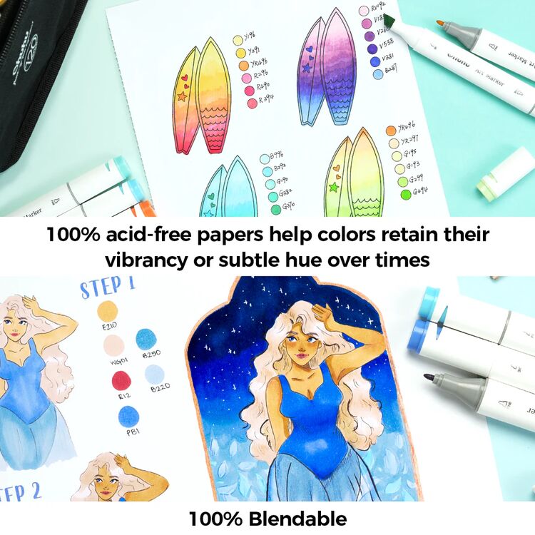 Product Ohuhu Sketchbook Bleedproof image