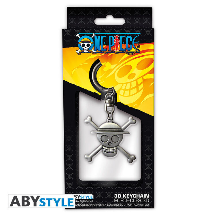Product Μπρελόκ One Piece Skull Luffy Metal Keychain image