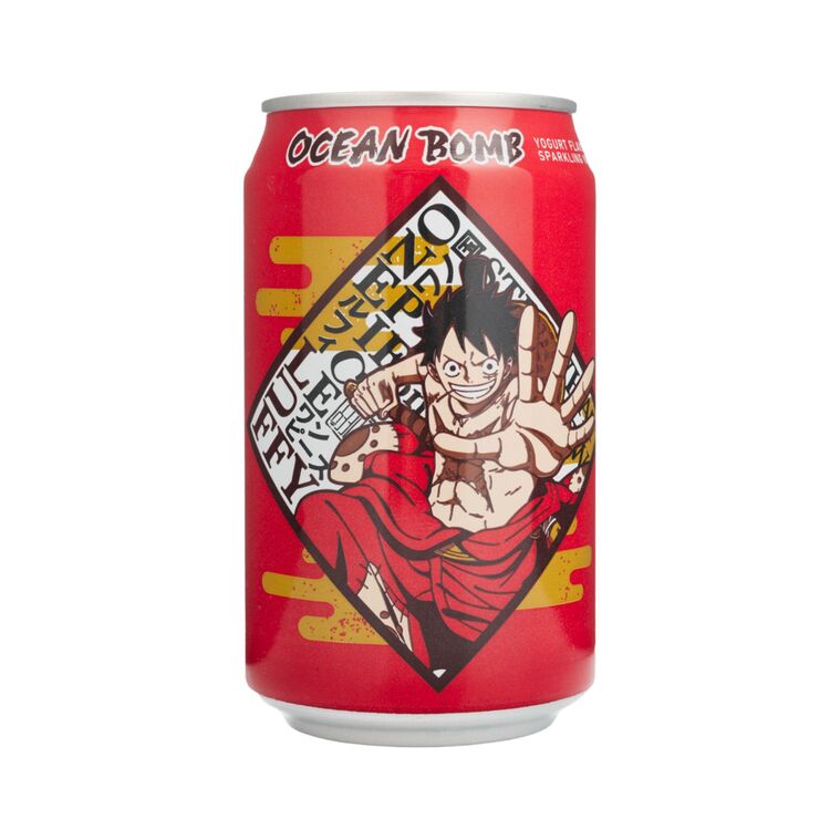 Product One Piece Luffy Ocean Bomb Sparkling Drink Yogurt Flavor image