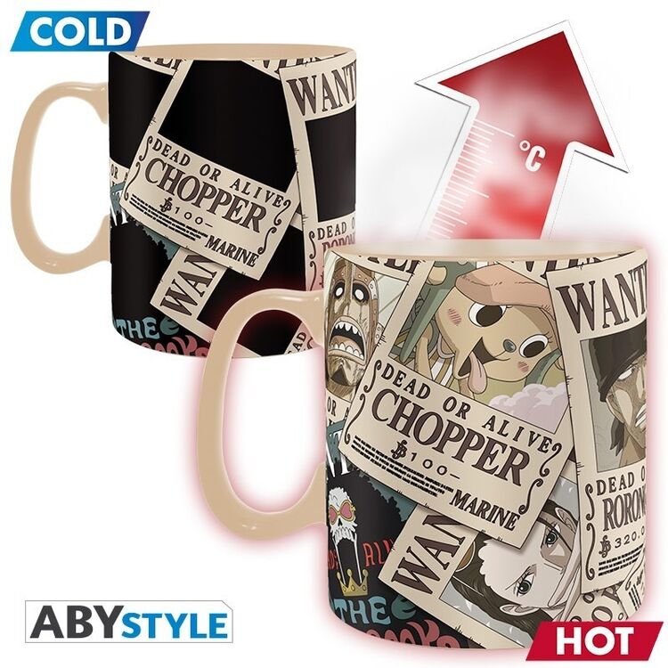 Product One Piece Wanted Heat Change Mug image