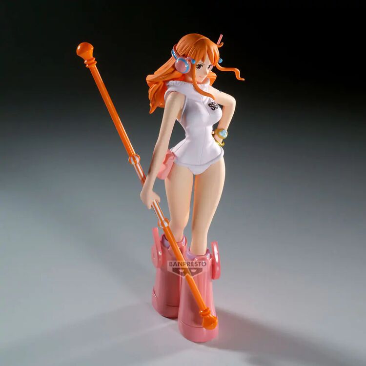 Product Φιγούρα Banpresto The Shukko: One Piece - Nami (ver.Egghead) Figure (16cm) (29204) image