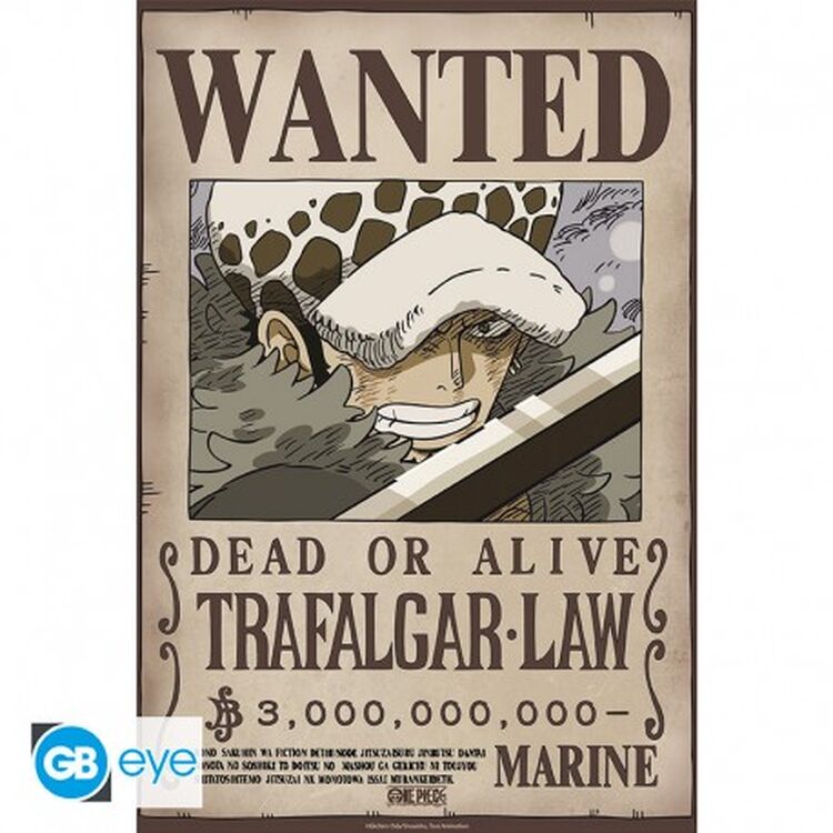 Product Abysse One Piece - Wanted Law Poster Chibi (52x38cm) (GBYDCO626) image