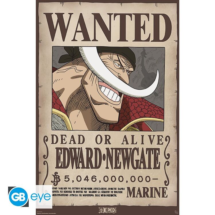 Product One Piece Wanted Whitebeard Poster image