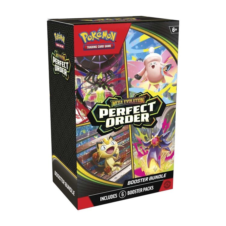 Product Pokemon TCG Mega Evolution: Perfect Order - Booster Bundle (6 Boosters) image