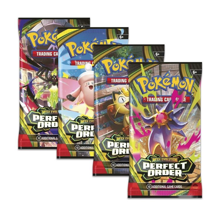 Product Pokemon TCG Mega Evolution: Perfect Order - Booster 1τμχ Τυχαία Επιλογή image