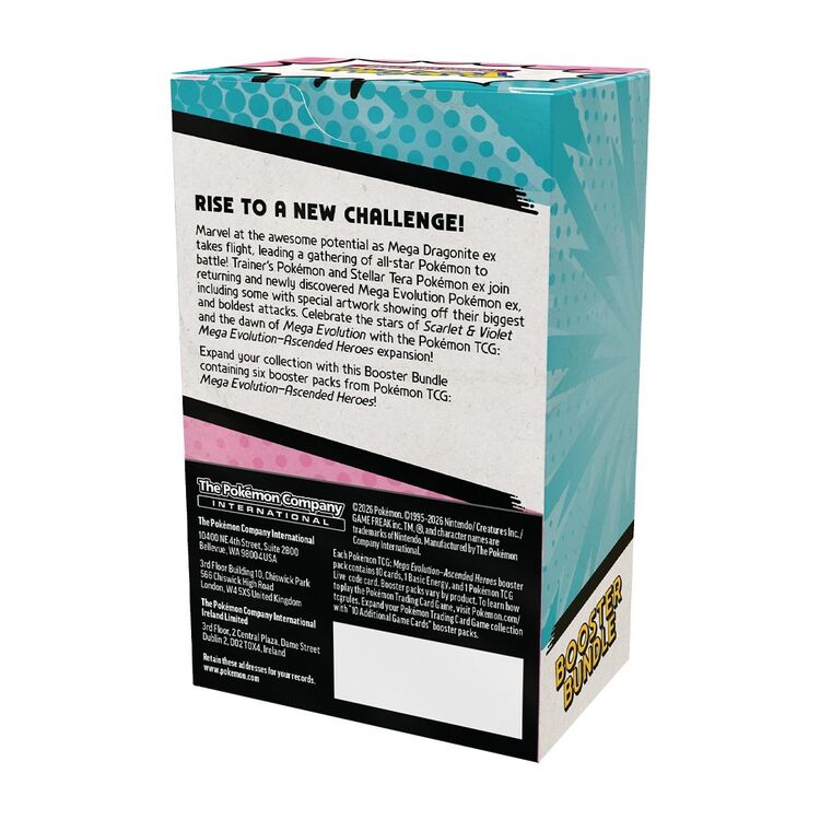 Product Pokemon TCG Mega Evolution: Ascended Heroes - Booster Bundle (6 Boosters) image