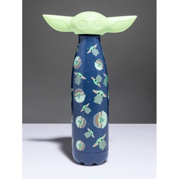 Product Star Wars Mandalorian The Child Drink Time Metal Water Bottle image