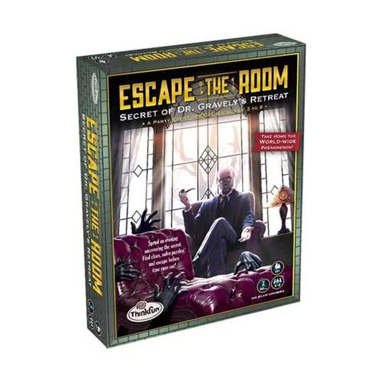 Product ThinkFun Logic Game: Escape The Room - Secret of Dr. Gravely's Retreat (007352) image