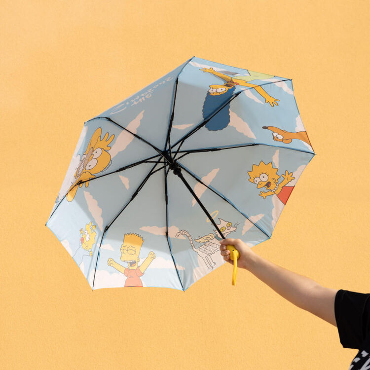 Product The Simpsons Folding Umbrella image