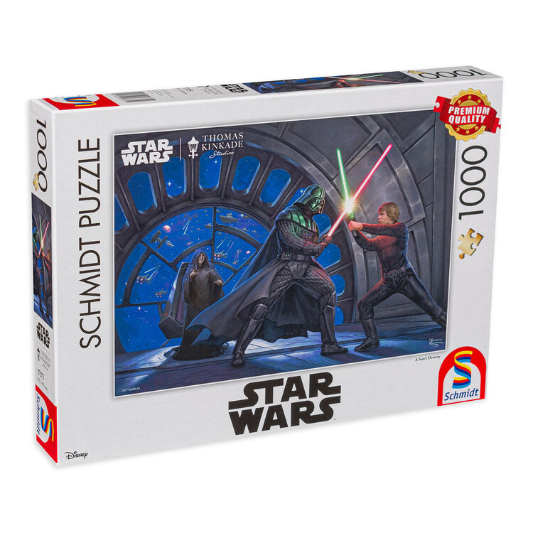 Product Παζλ 57375 Kinkade Lucas Star Wars, A Son's Destiny 1000 Κομμάτια image