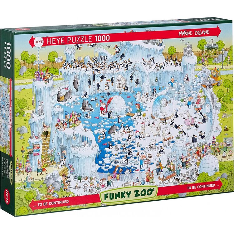 Product Παζλ 29692 St Funky Zoo Polar Habitat 1000 Κομμάτια image