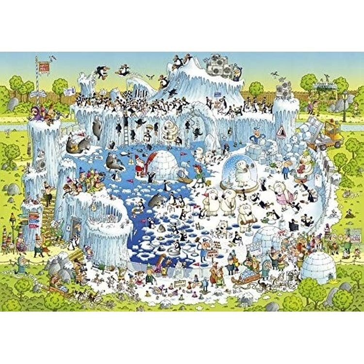 Product Παζλ 29692 St Funky Zoo Polar Habitat 1000 Κομμάτια image