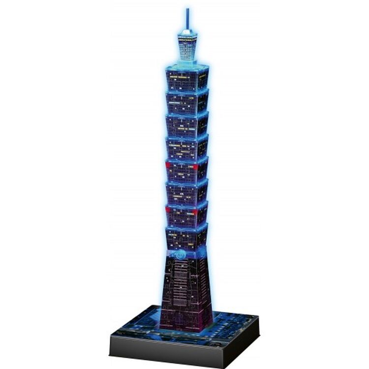Product Ravensburger 3D Puzzle Night Edition: Taipei 101 Night Edition (216pcs) (11149) image