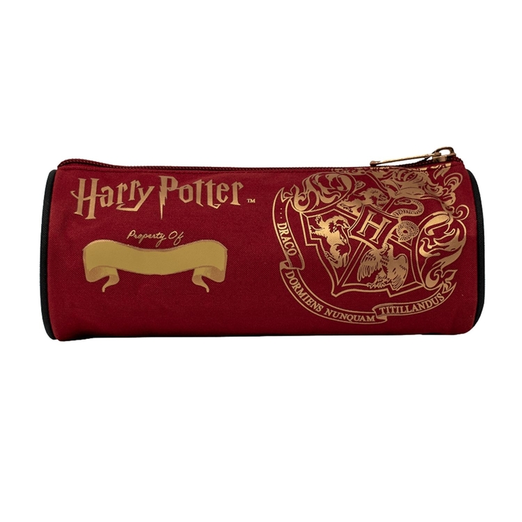Product Harry Potter Barrel Pencil Case Crest & Customise image