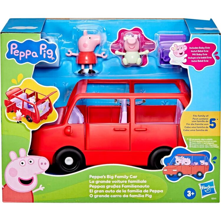 Product Μίνι Φιγούρα Hasbro Peppa Pig: Vehicles - Peppas Big Family Car (G0541) image