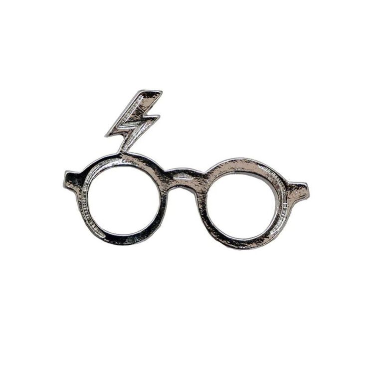 Product Glasses and Lightning Bolt Pin Badge image