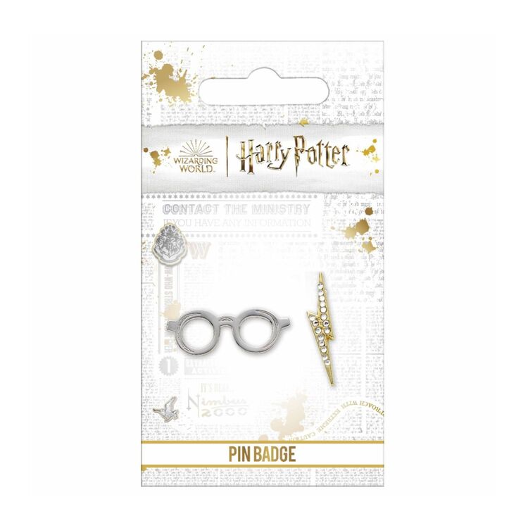Product Καρφίτσα Harry Potter Ligtning Bolt And Glasses image