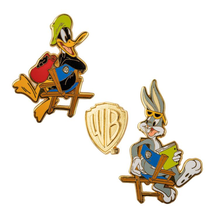Product Harry Potter Set of 3 pins Bugs and Daffy at Warner Bros Studio Looney Tunes Warner Bros 100th image
