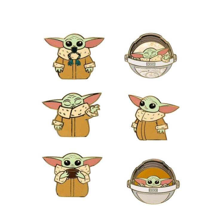 Product Star Wars The Mandalorian Pin Blind Box Enamel Pin image