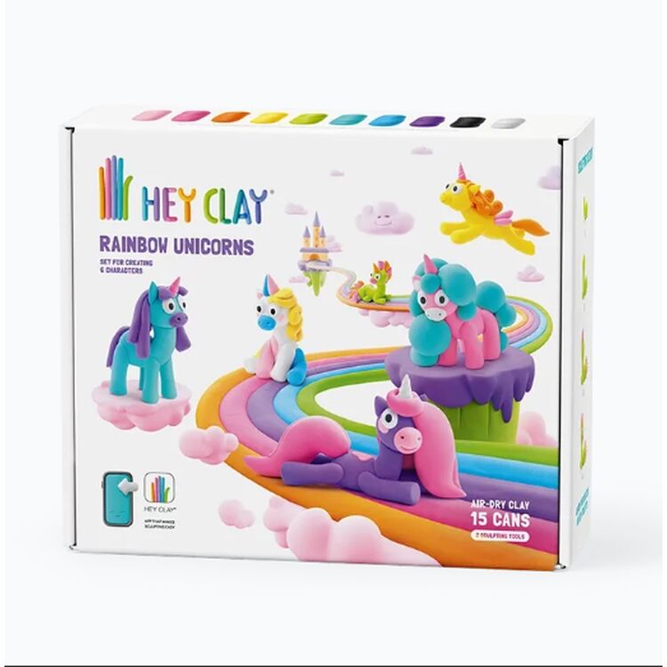 Product Πηλός 15028 Rainbow Unicorns, 15 Cans image