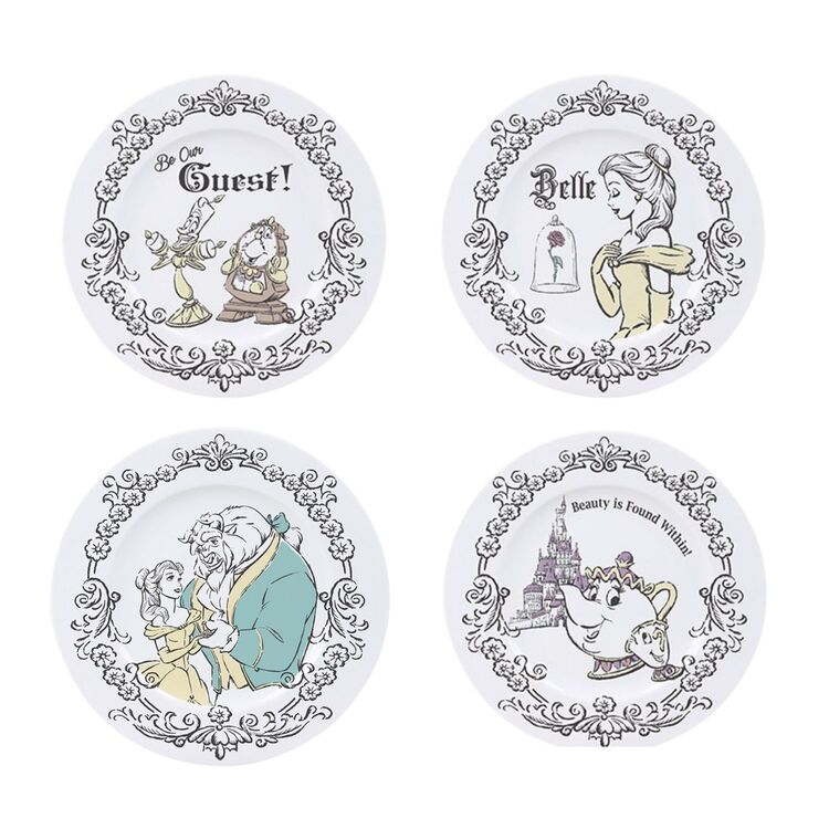Product Disney Beauty and The Beast Plates image