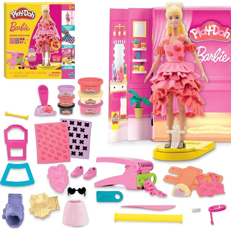 Product Πλαστελίνη Hasbro Play-Doh: Barbie - Designer Fashion Show (G1356) image