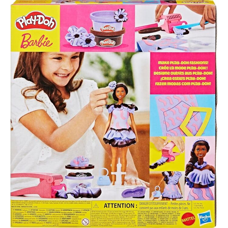 Product Πλαστελίνη Hasbro Play-Doh: Fashion - Barbie Designer Dolls Fashionista Ruffles (G1359) image