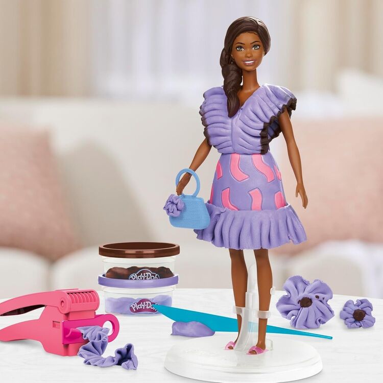 Product Πλαστελίνη Hasbro Play-Doh: Fashion - Barbie Designer Dolls Fashionista Ruffles (G1359) image