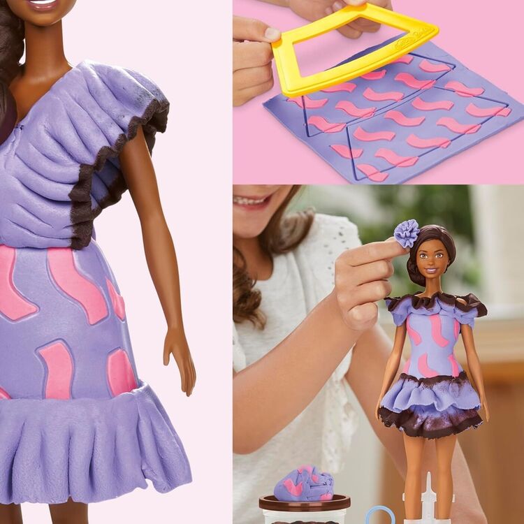 Product Πλαστελίνη Hasbro Play-Doh: Fashion - Barbie Designer Dolls Fashionista Ruffles (G1359) image