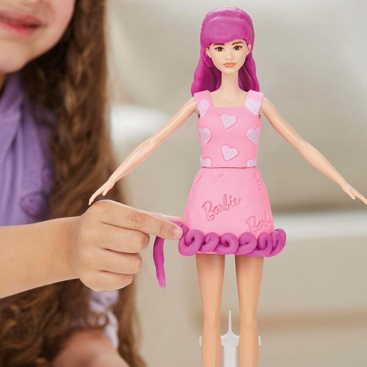 Product Πλαστελίνη Hasbro Play-Doh: Fashion - Barbie Designer Dolls Hearts And Hair (G1357) image