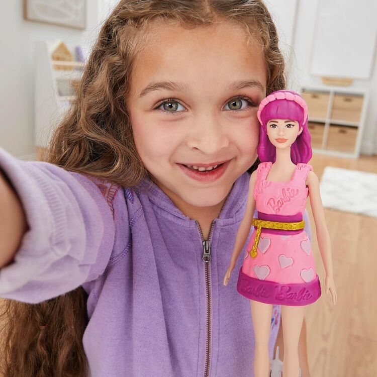 Product Πλαστελίνη Hasbro Play-Doh: Fashion - Barbie Designer Dolls Hearts And Hair (G1357) image