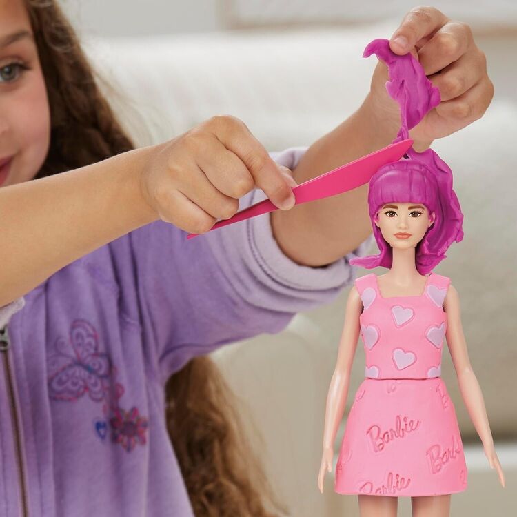 Product Πλαστελίνη Hasbro Play-Doh: Fashion - Barbie Designer Dolls Hearts And Hair (G1357) image