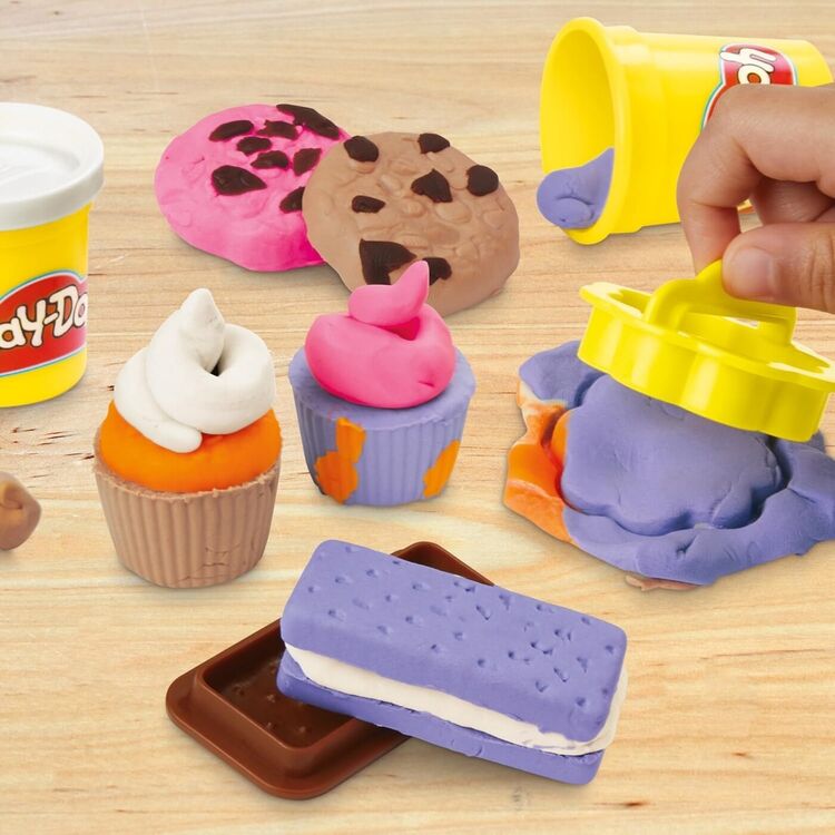 Product Πλαστελίνη Hasbro Play-Doh: Doh & More - Food Shapes Little Bakery Playset (G1615) image