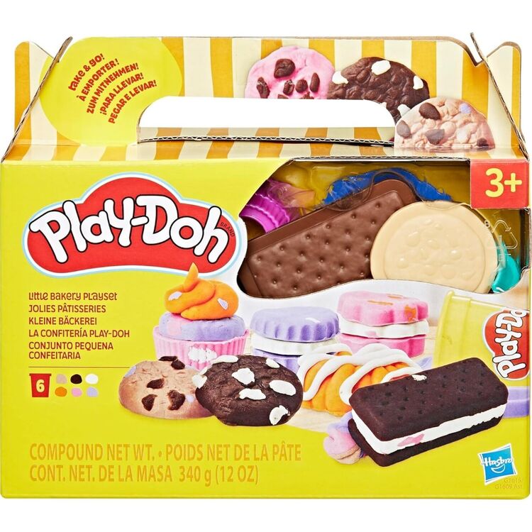 Product Πλαστελίνη Hasbro Play-Doh: Doh & More - Food Shapes Little Bakery Playset (G1615) image