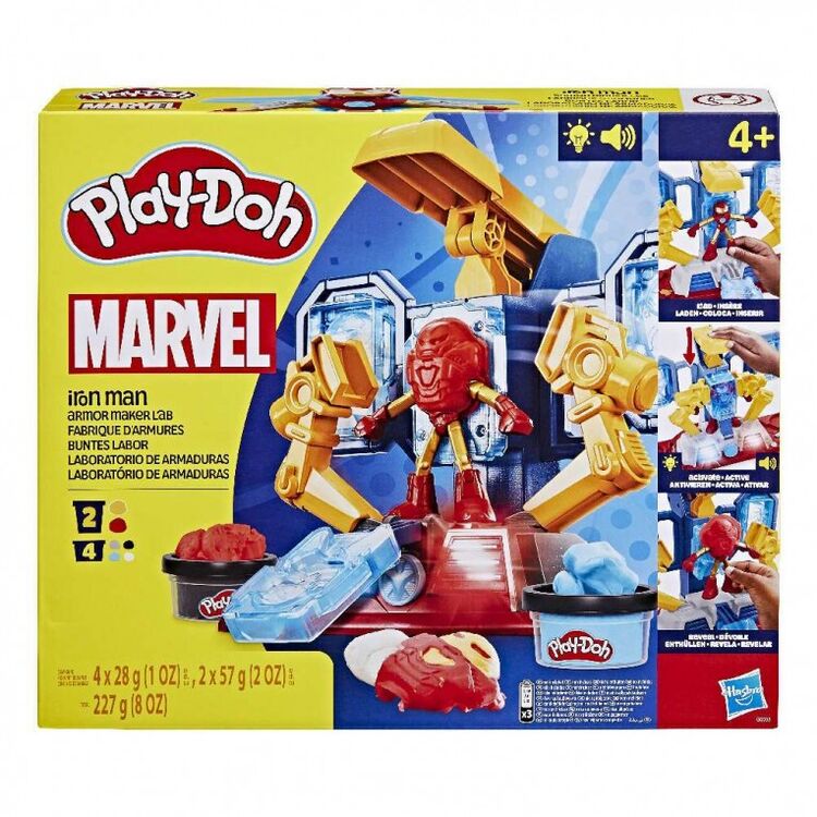 Product Hasbro Marvel: Play Doh - Iron Man Armor Maker Lab (G0035) image