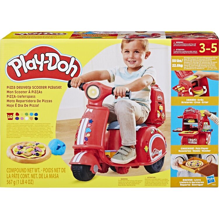 Product Hasbro Play-Doh - Pizza Delivery Scooter Playset (F8803) image