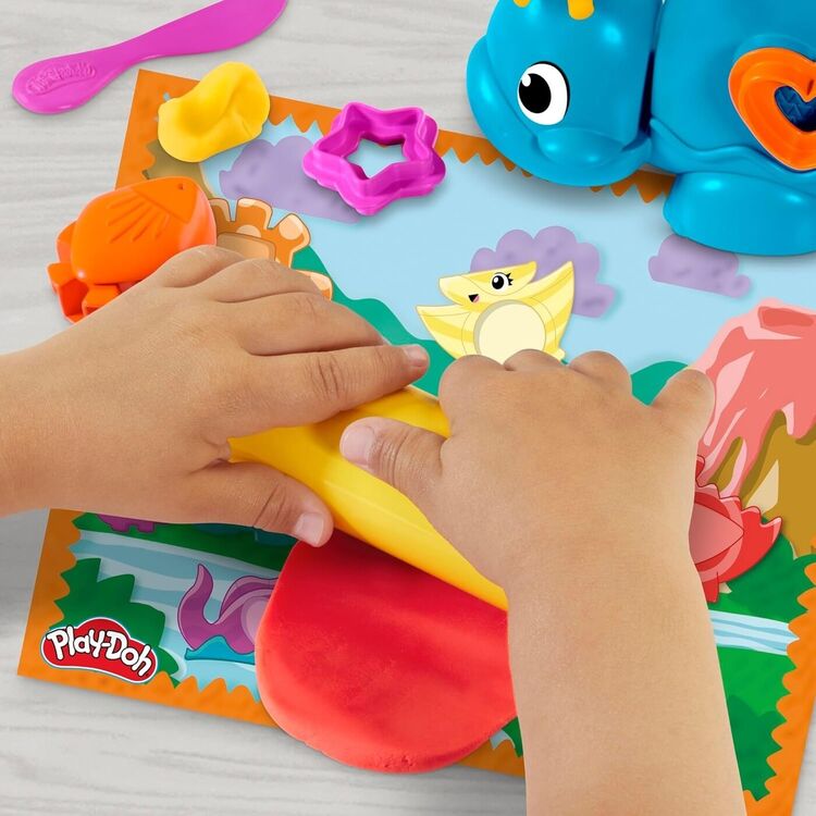 Product Πλαστελίνη Hasbro Play-Doh Starters: Doh & More - Shapes And Colors Dino (G0491) image